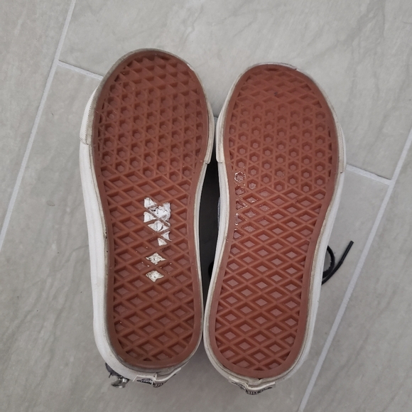 GUC Vans Sk8-Hi Suede Raven/Blanc de Blanc - Picture 11 of 12